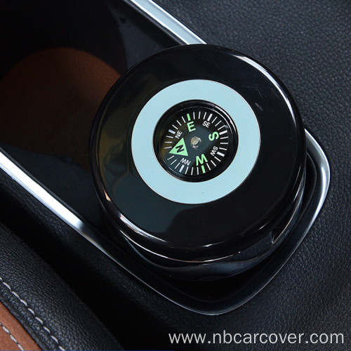 With Led Light Portable Compass Car Ashtray